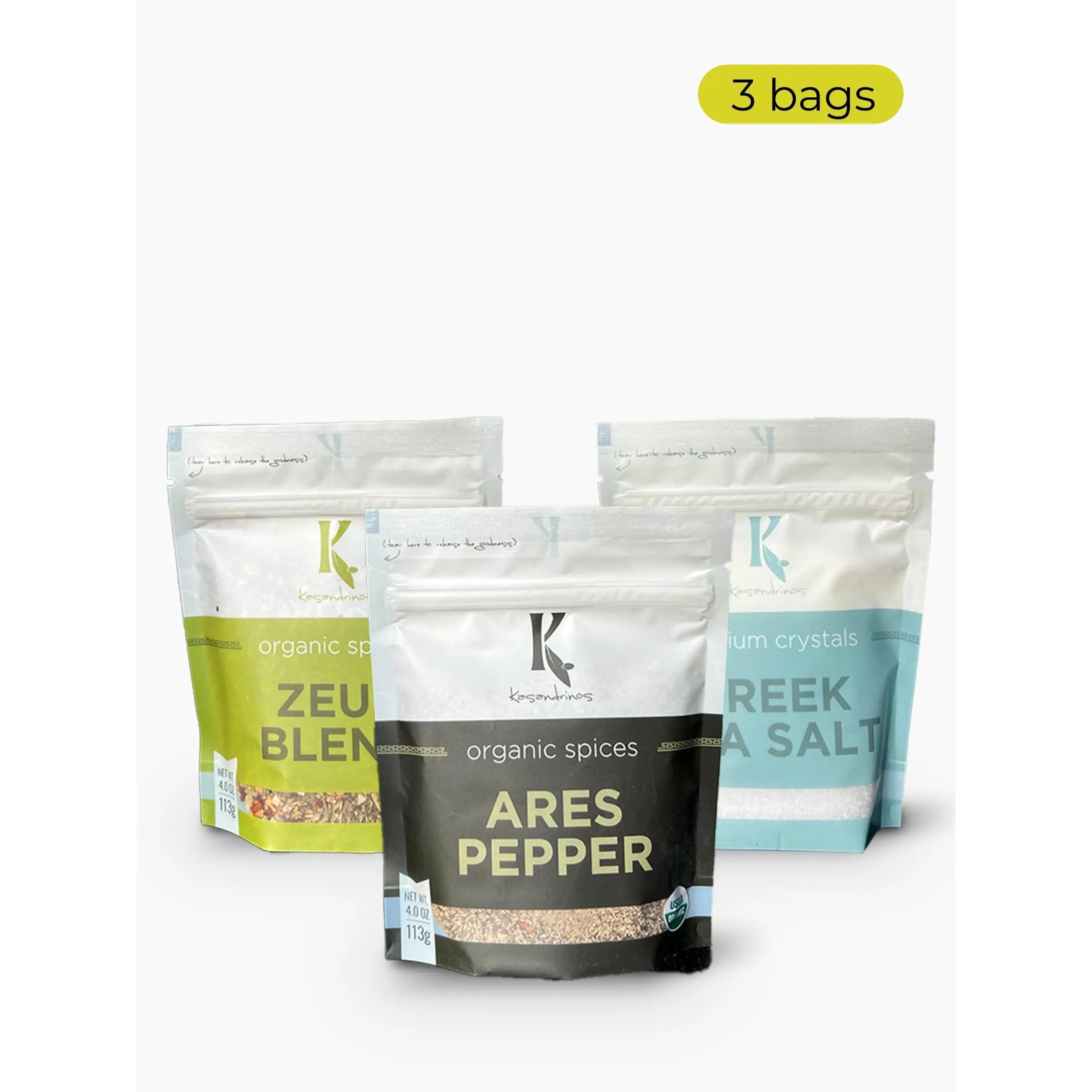 (3) Pack Spice Bundle - Includes Garlic, Salt, and Flavor