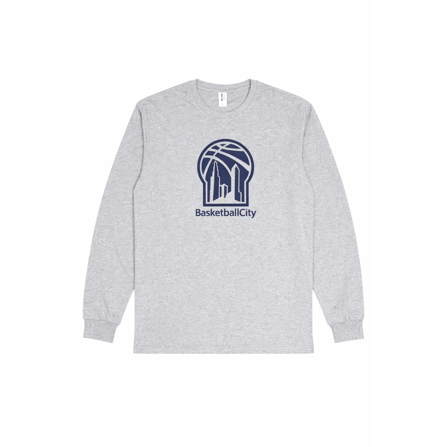 Organic Heather Gray Crewneck