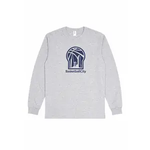 Organic Heather Gray Crewneck