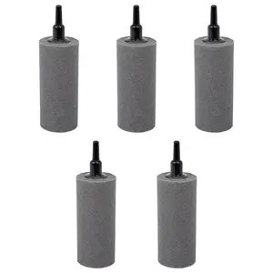 AquaDream Classic 3-Inch Cylinder Aquarium Filter Diffuser - High-Quality Carborundum, Well-Sized Bubbles, Easy-to-Use Design, 1-Year Warranty, Aquarium Filter Accessories