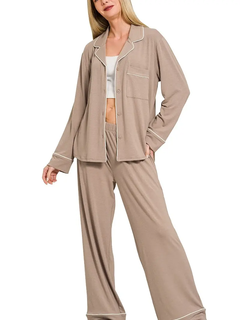 LETS CUDDLE PAJAMA LONG SLEEVE PANTS SET