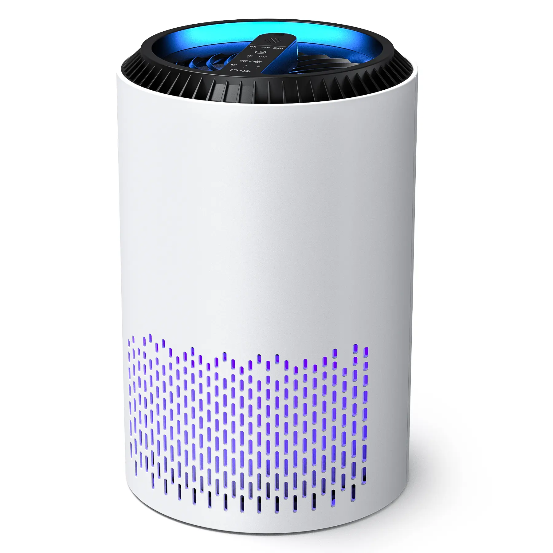 Quiet HEPA Filter Air Purifier with 22 dB Silent Operation, Allergy Relief, Aroma Pad Essential Oil Diffuser, 360° Air Circulation, 120V US Plug, 2000-Hour Filter Replacement Reminder, 215 ft² Coverage, Ideal for Bedroom, Living Room