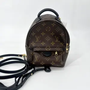 Pre-owned Louis Vuitton Monogram Backpacks LV Palm Springs Backpack Mini