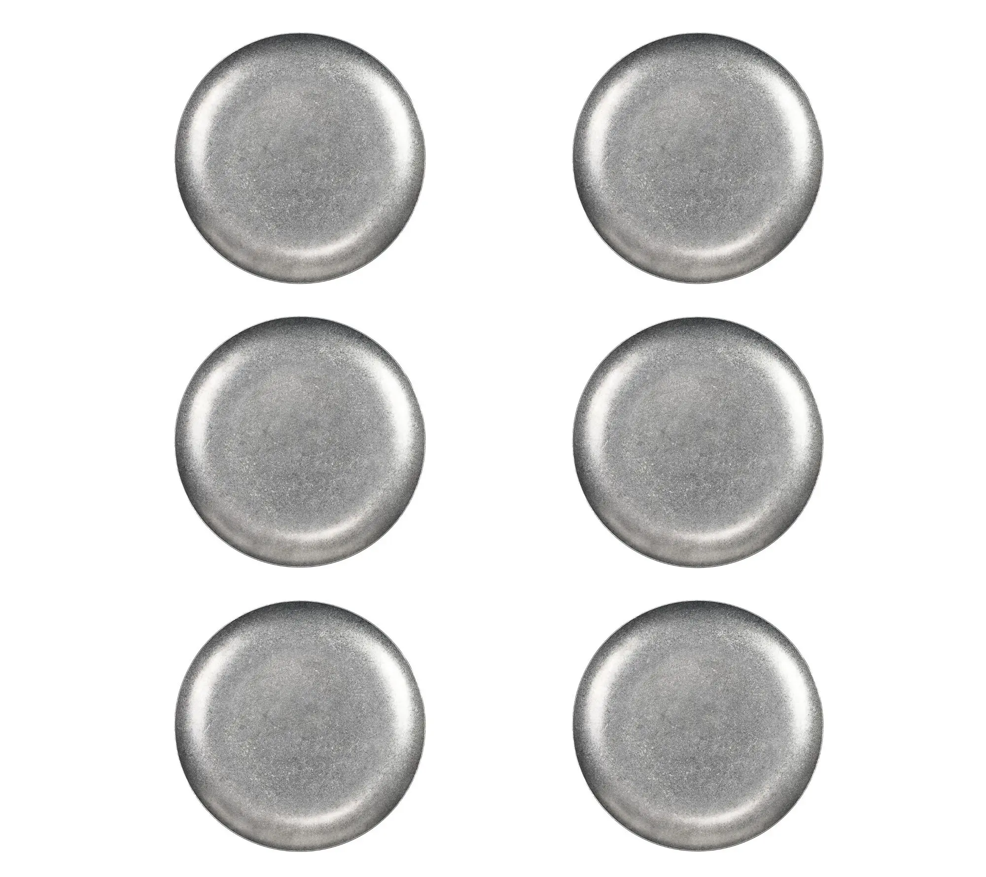 10 Strawberry Street Set of 6 Moab Dinnerware, 10.25" Round