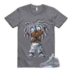5 Wolf Grey 2026 Ice Blue Light Graphite White Icy T Shirt Match CHONGO 7PR