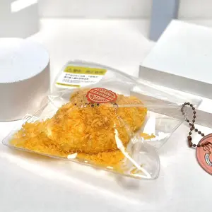 【Buy 3 get 1 free 】Crispy Fried Croissanttaba squishy slime squishies tabba squishies kidstoysFood-Grade Silicone Slow-Rising Rebound Squishy Fidget Toys for Stress Relief - Soft Squeeze Toys with Thick Creamy Slime Texture,Handmade Non-Toxic Sensory Toys