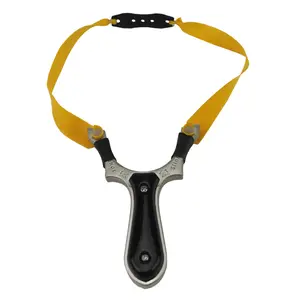Defender Black Professional High Velocity Powerful Catapult Hunting Slingshot