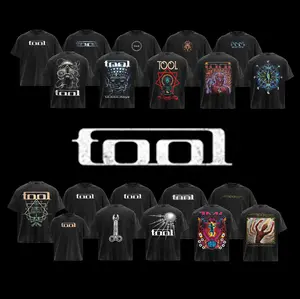 [Collection] Men's Short-Sleeve Round Neck Casual Tool Lateralus Heavy Metal Band T-Shirt - 90s Vintage Grunge Aesthetic Rock Tour Alternative Band Merch, Menswear Streetwear