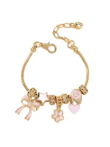 DIY Beaded Bow Heart Lollipop Flower Pendant Fashion Jewelry, Handmade Charm Accessory for DIY Projects & Gifts, Bead Bracelets