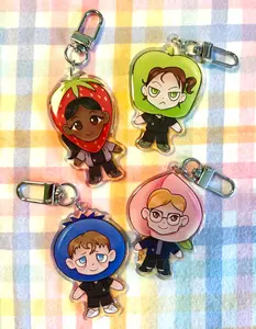 THE PITT KEYCHAINS | The pitt | hucklerobby | fruits