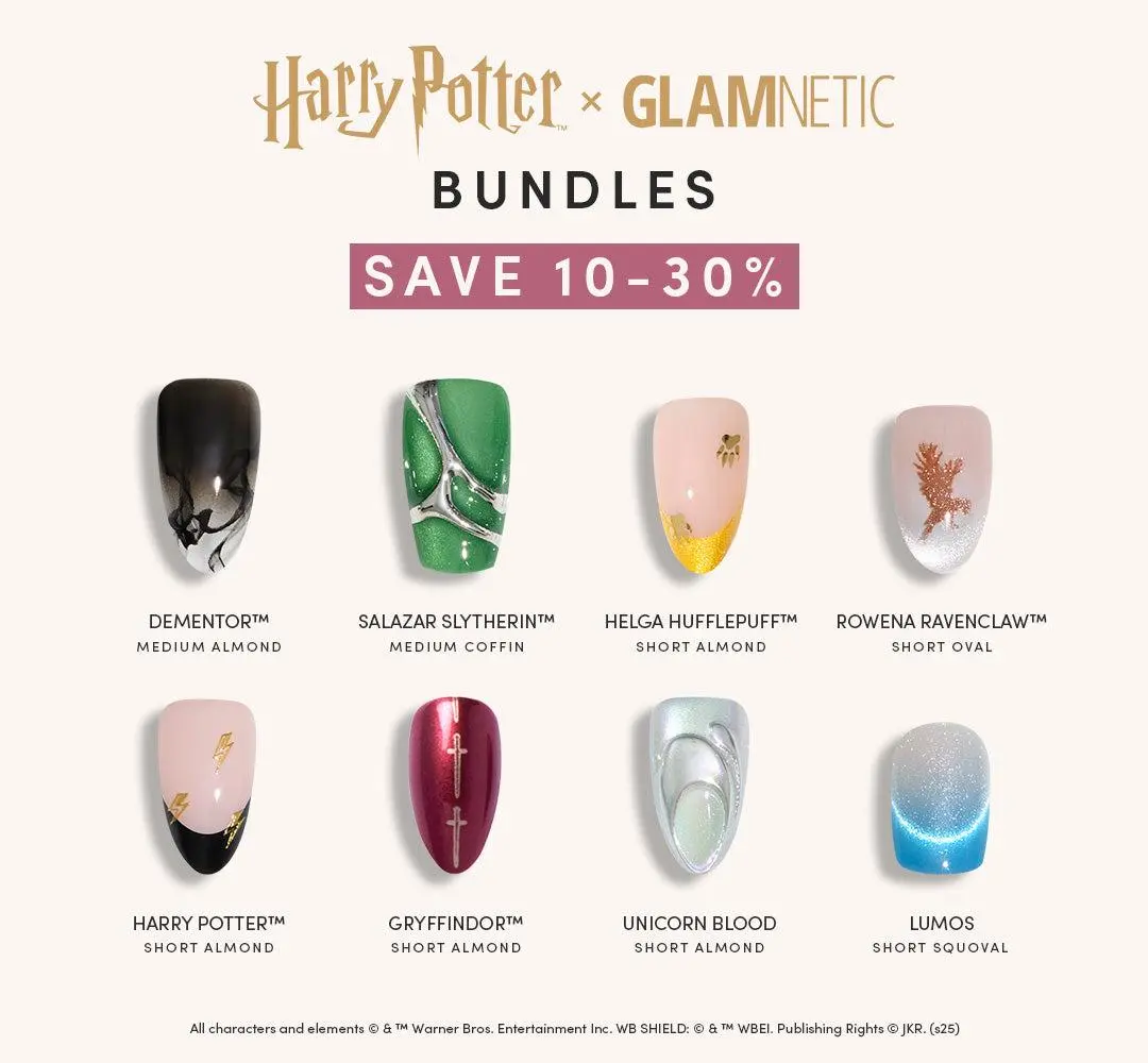 Glamnetic x Harry Potter™ Press-On Nail Bundles