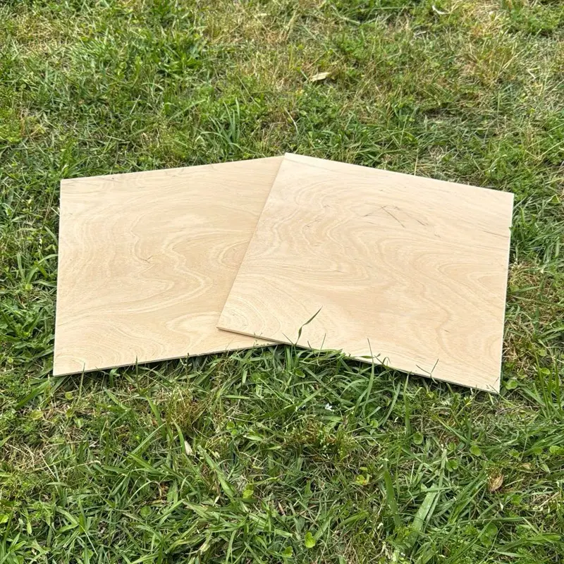 1/4" Birch Plywood 12" Square Durable Sturdy Woodworking Laser Engraving Surface for Custom Signs & Creative Projects