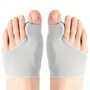 Corrective Foot Sleeves for Hallux Valgus, Lycra Big Toe Separator, Toe Separation, Foot Care Sleeve for Pain Relief, Enhanced Support for Feet Comfort, Easy Care, Universal Fit, Daily