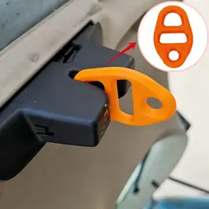 Car Trunk Lock Clip, Universal Fit for Most Car Models, Secure Trunk Lid Fastener, Long Item Transport Tool, Easy-To-Use Binding Point