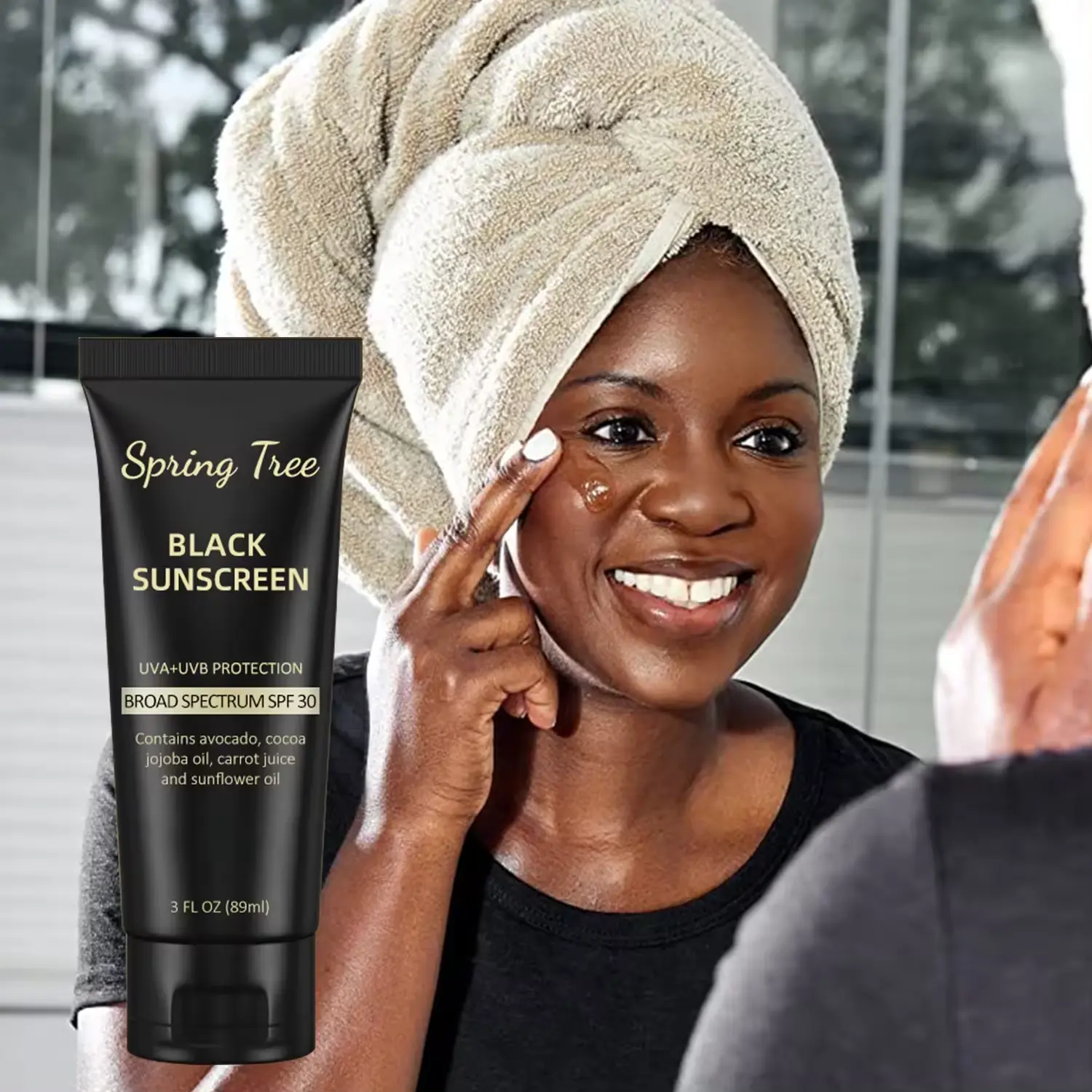 WAWALA fenty tinted sunscreen golorila Organic Mineral UV Tinted Sunscreen for Dark Skin SPF 50 Vegan Black Sunscreen 89ml Facial Skincare