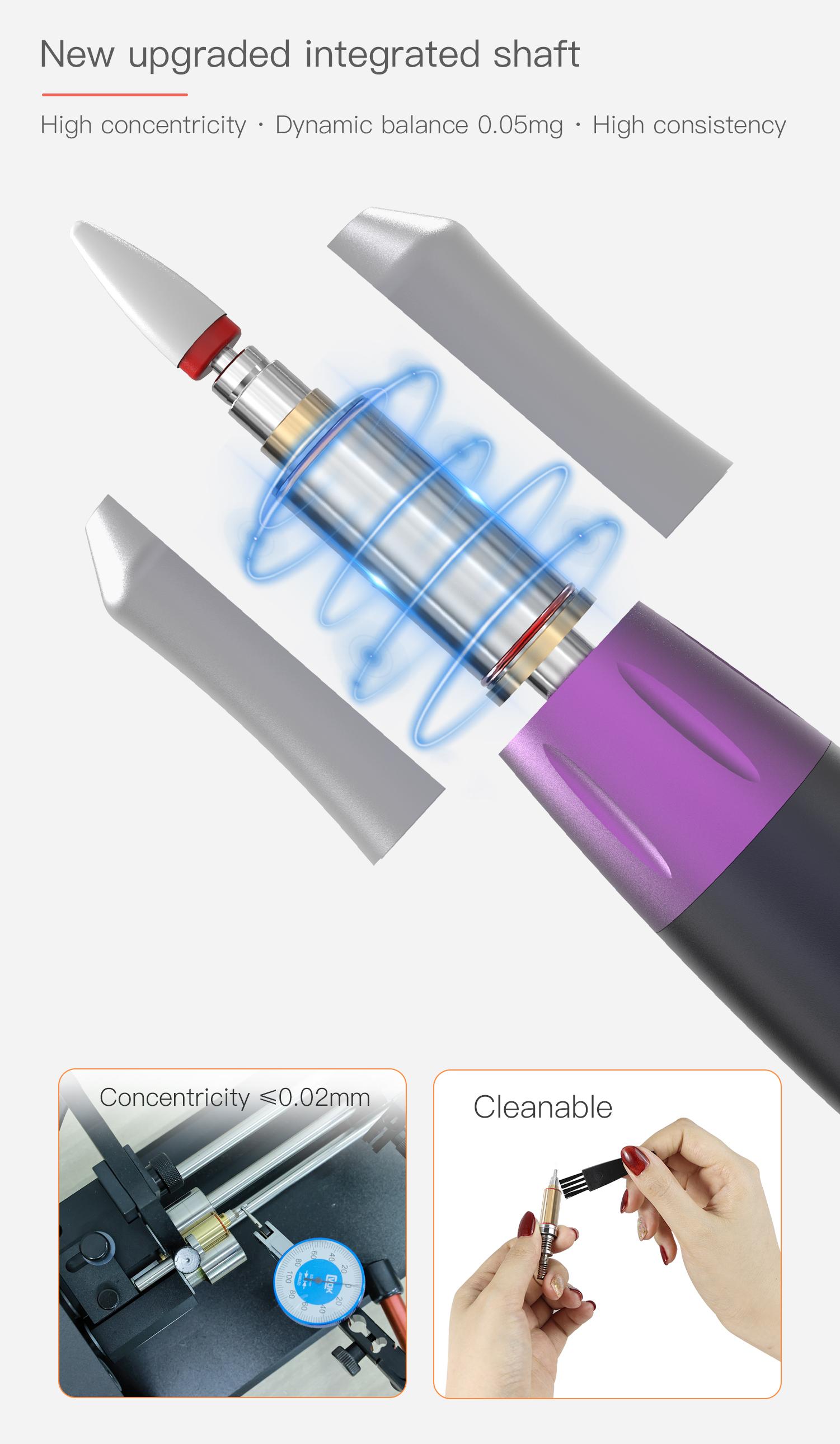 Electric Nail Drill for Beginners – DIY Manicure Kit at Home, Adjustable Speed for Acrylic Nails Gel Removal, Professional Nail Art Tool for Home Use,Nail tech equipment, Electric Nail Drill Kit