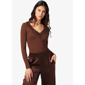 Rooney Rib Knit Top Malt
