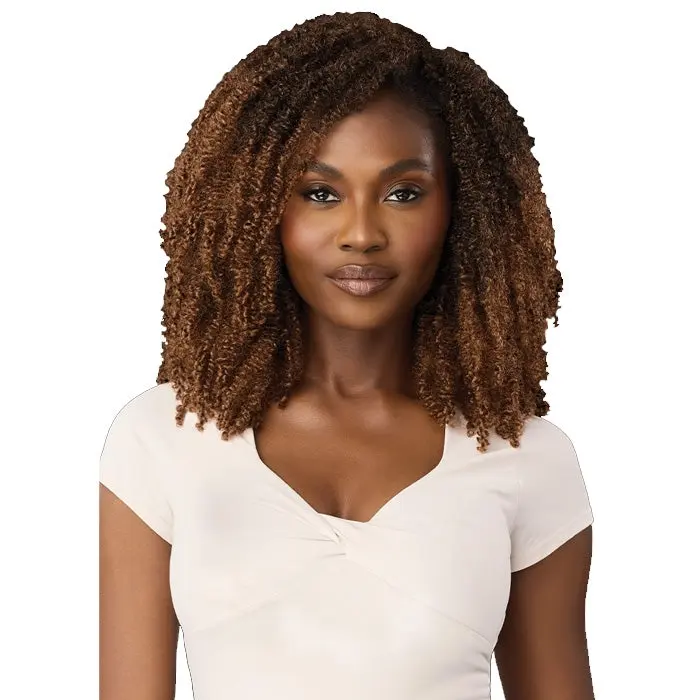 Outre X-Pression Twisted Up Crochet Braids - TYPE 4 SOFT & NATURAL FRAPPE 10" 3X