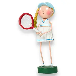 Courtney Tennis Player Figuine by Lori Mitchell