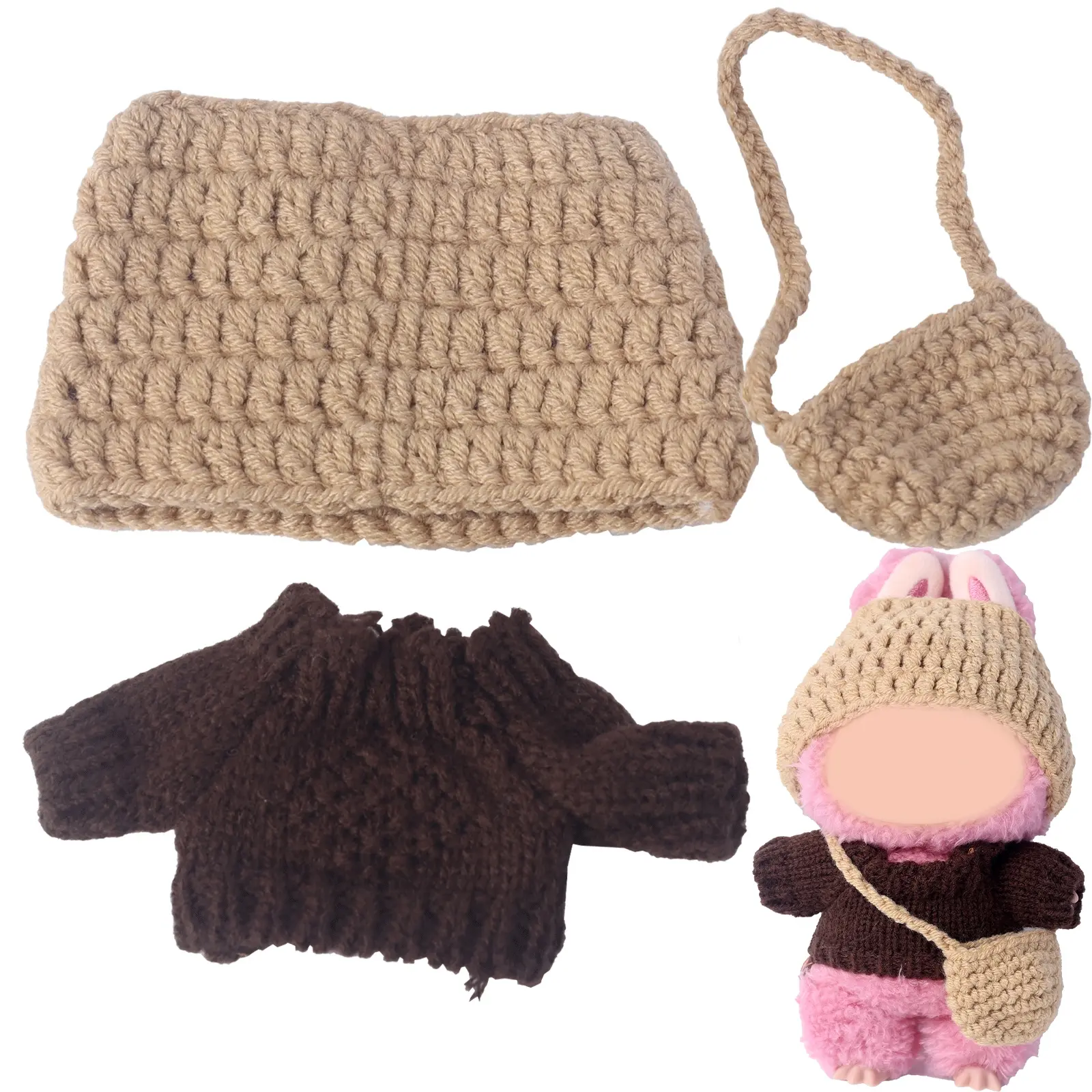 Brown sweater (No doll)