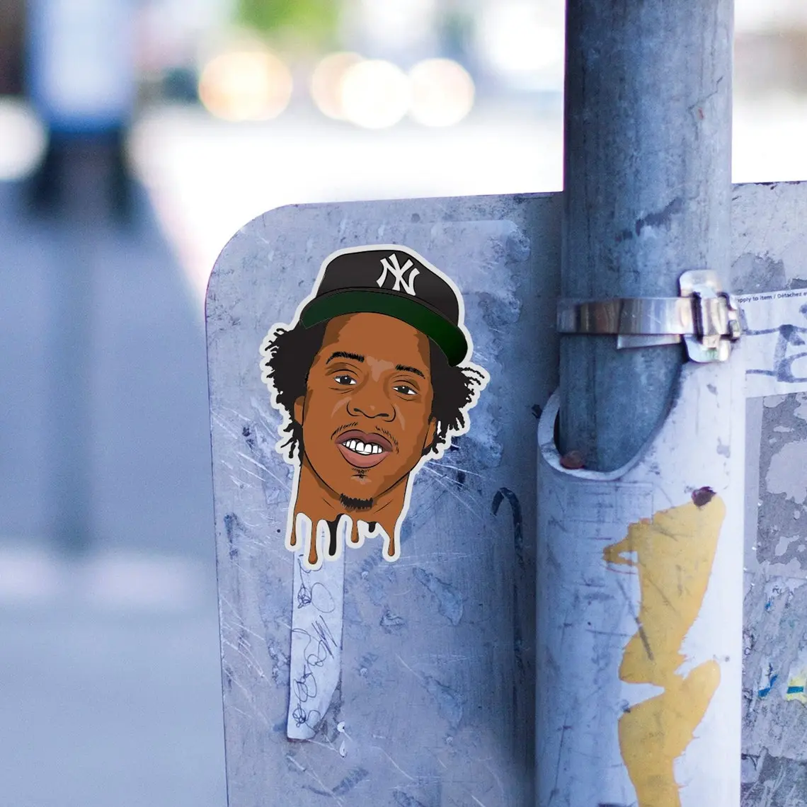 JAY Z DRIP - Rapper Vinyl Sticker - Musical Sticker Aesthetic - Laptop