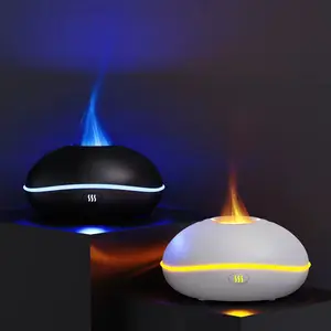 Flame Aroma Diffuser – Cozy Room Humidifier, LED Night Light, Ultrasonic Mist for Relaxation & Aesthetic Vibes
