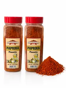 Ground Paprika 16 oz (454 g) - Pack of 2 - Premium Paprika Powder - Fresh & Rich Flavor