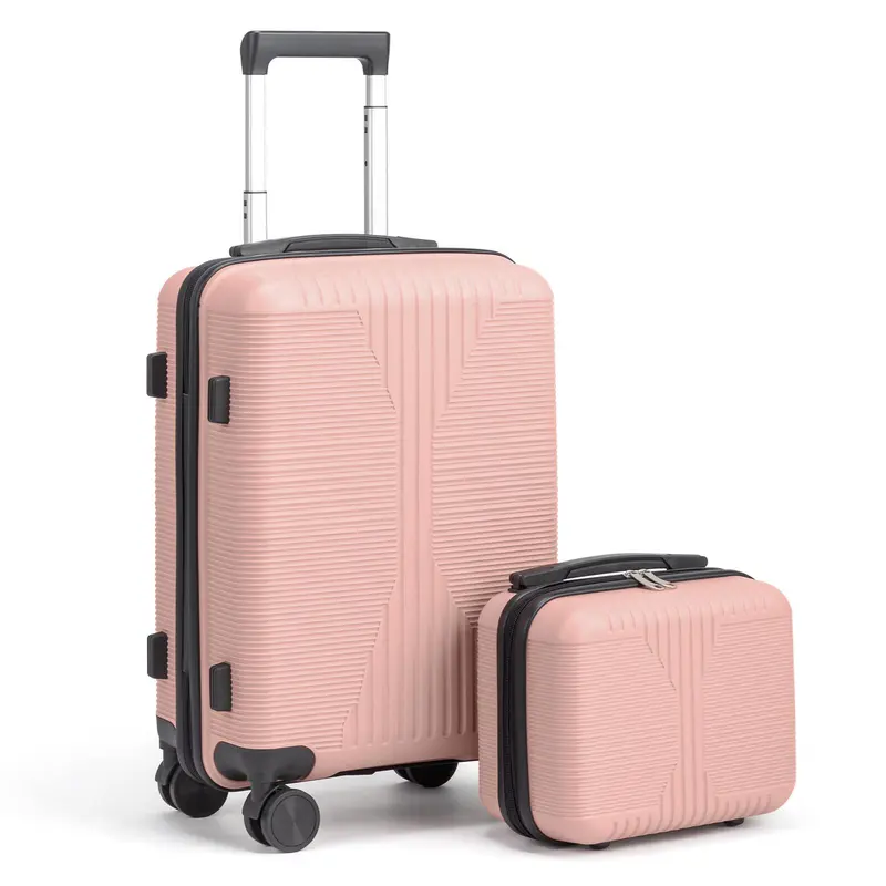 Ubesgoo Suitcase Set 2 Piece Luggage Set Carry On Travel Luggage Non-TSA Lock Spinner Wheels Lightweight Luggage Set for Tarvel