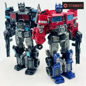 Transforming Voyager Class Commander Robot Action Figure - Collectible Gift, 8 inches Height