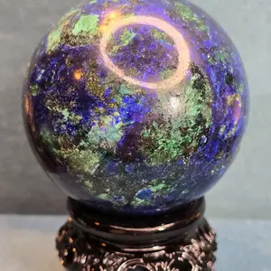 Azurite & Malachite Sphere