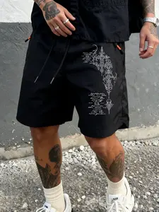 Men's Summer Ice Silk Loose Shorts, Comfortable and Fashionable, Ideal for Daily Wear, Versatile Design, Perfect for Casual Occasions