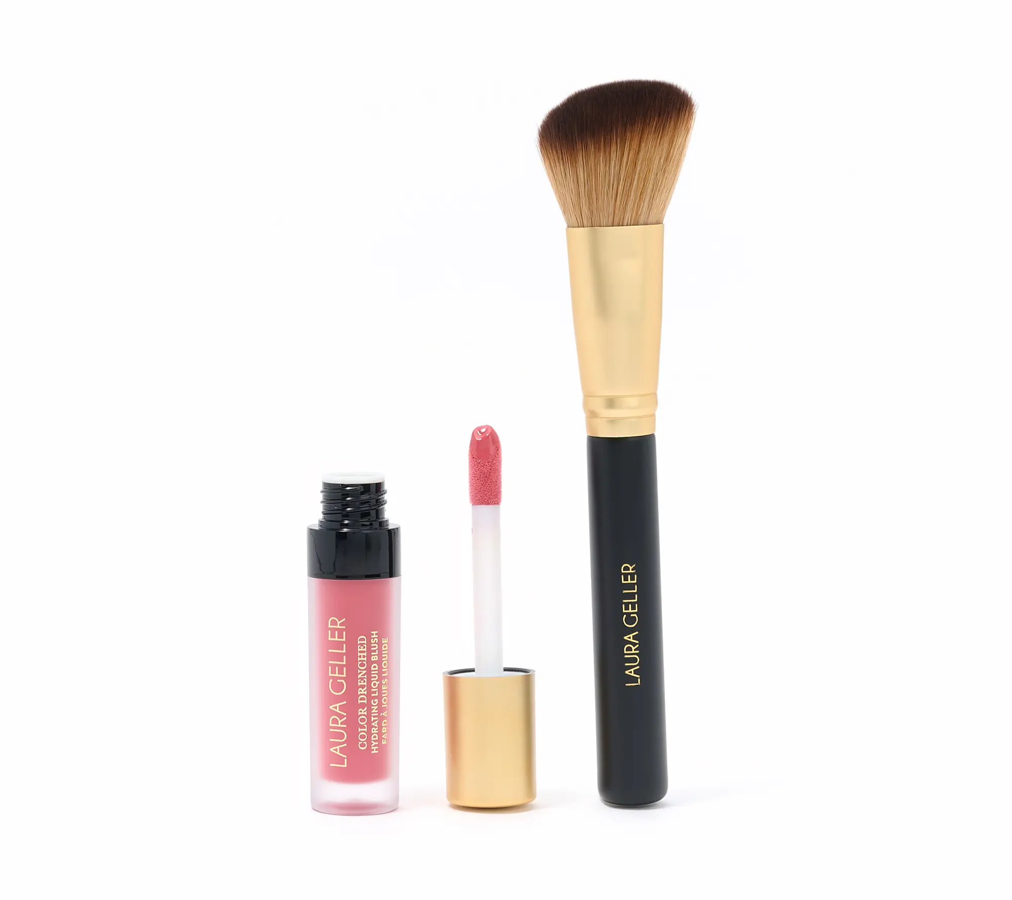 Laura Geller Color Drenched Liquid Blush with Brush