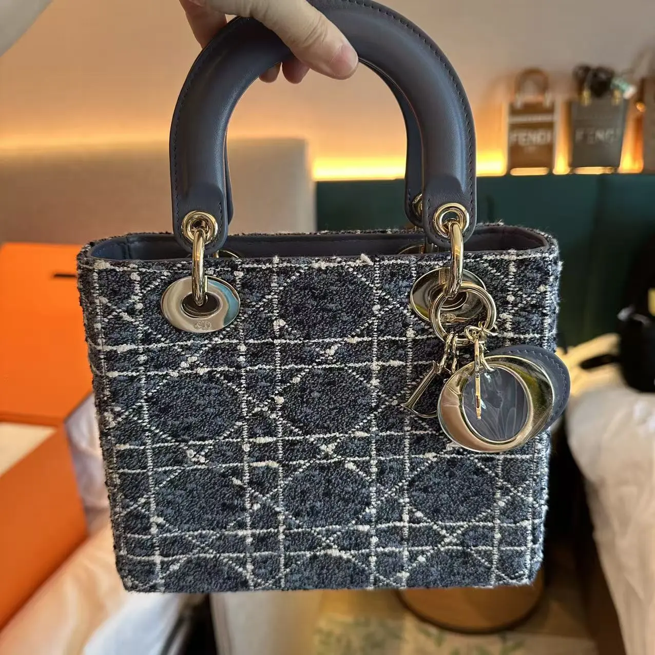 Pre-owned Dior Leather Shoulder Bags DIOR