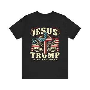 Jesus Is My Savior, Donald Trump Is My President – Classic T-Shirt