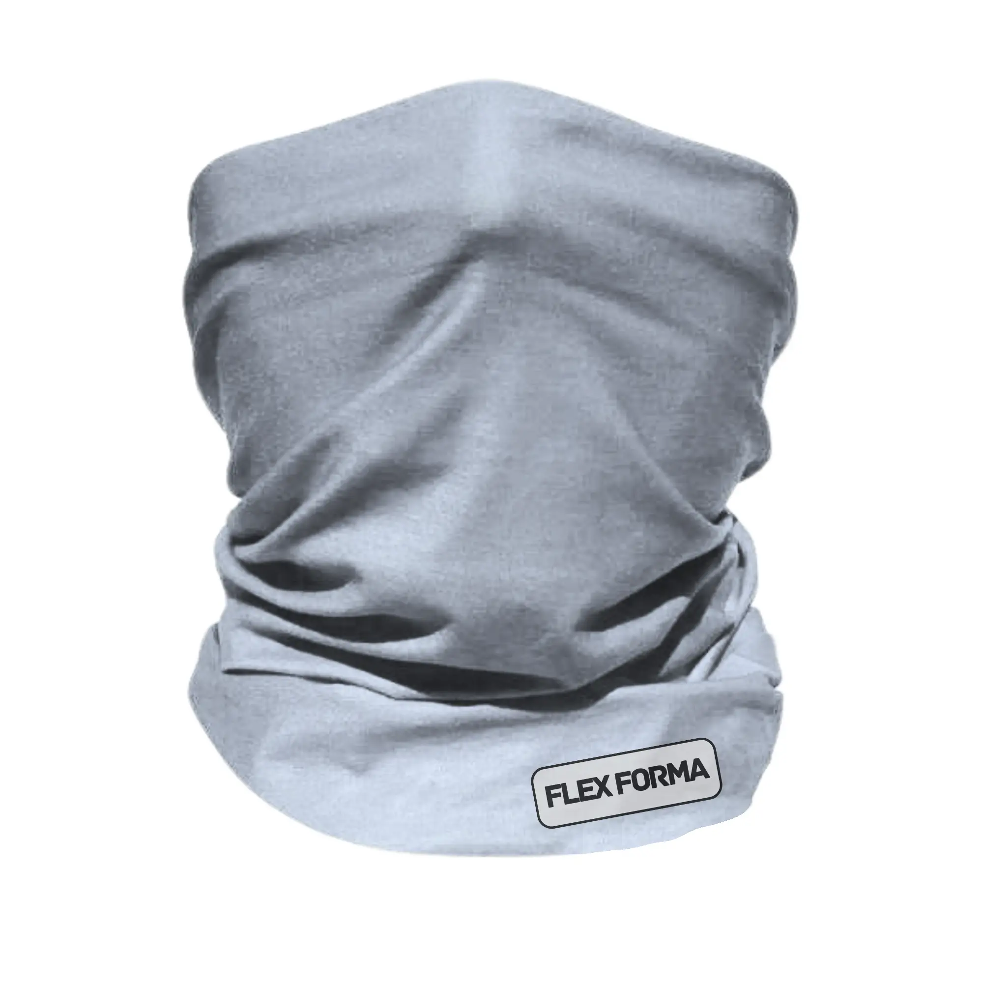Plain Colors Warm and Dust Blocking Polyester Neck Gaiters (Gray)