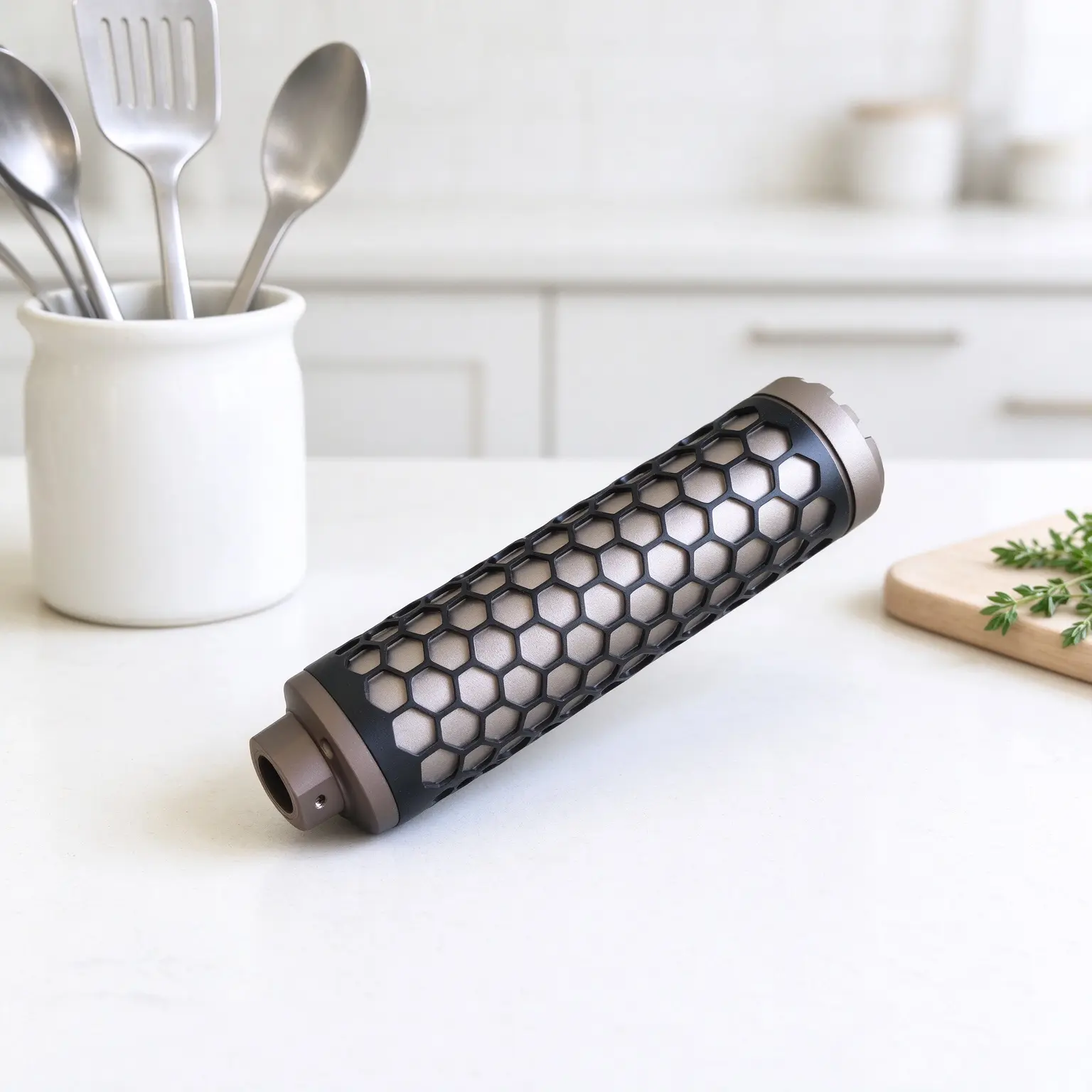AC Angel Modern Cylindrical Kitchen Gadget, Stylish Cooking Accessory