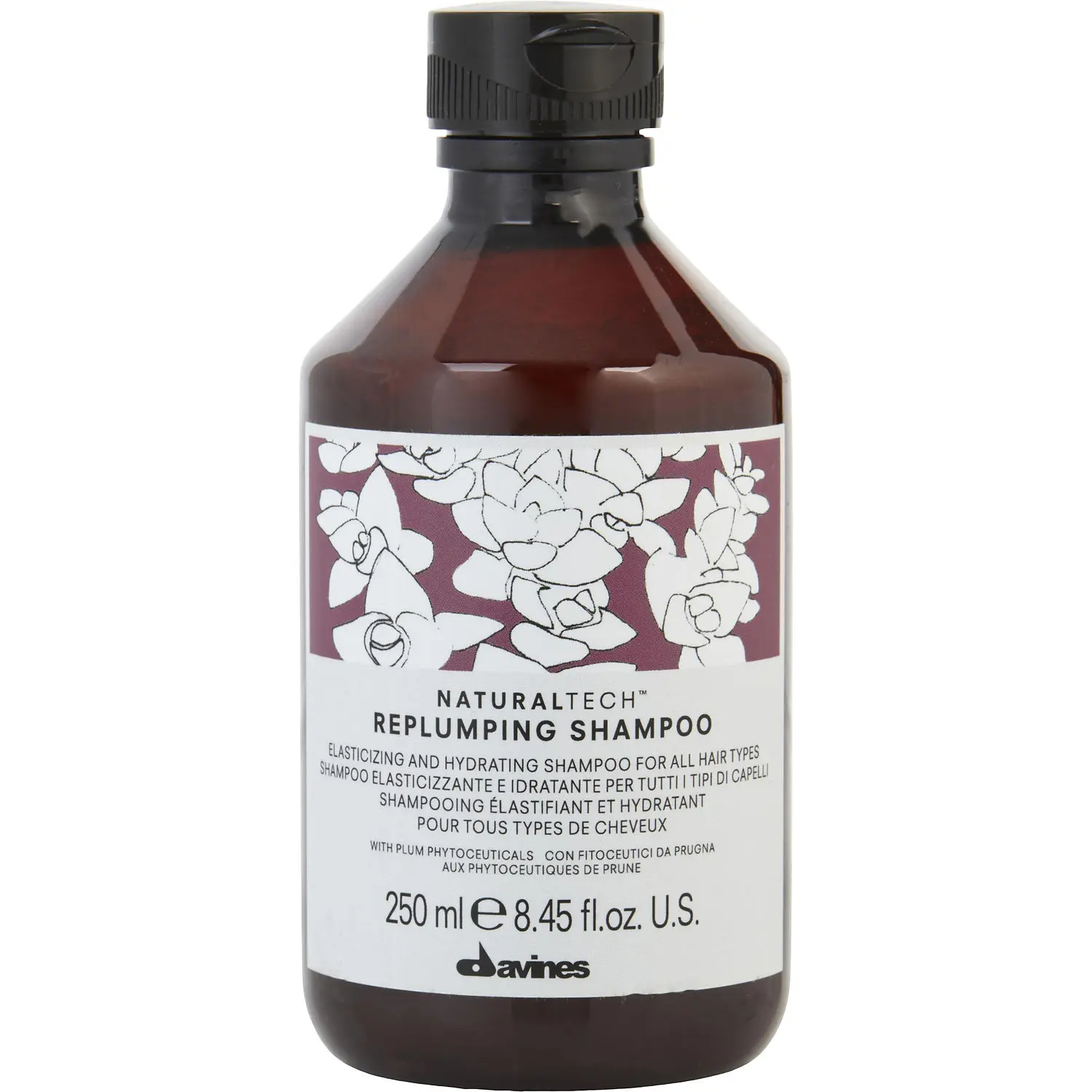 Davines By Davines Natural Tech Replumping Shampoo For Unisex