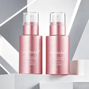 Anti-Wrinkle Collagen Serum – Medicube PDRN Pink Collagen Exosome Shot 2000 to Smooth Fine Lines & Crow’s Feet