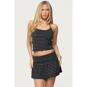 Moria Striped Halter Top
