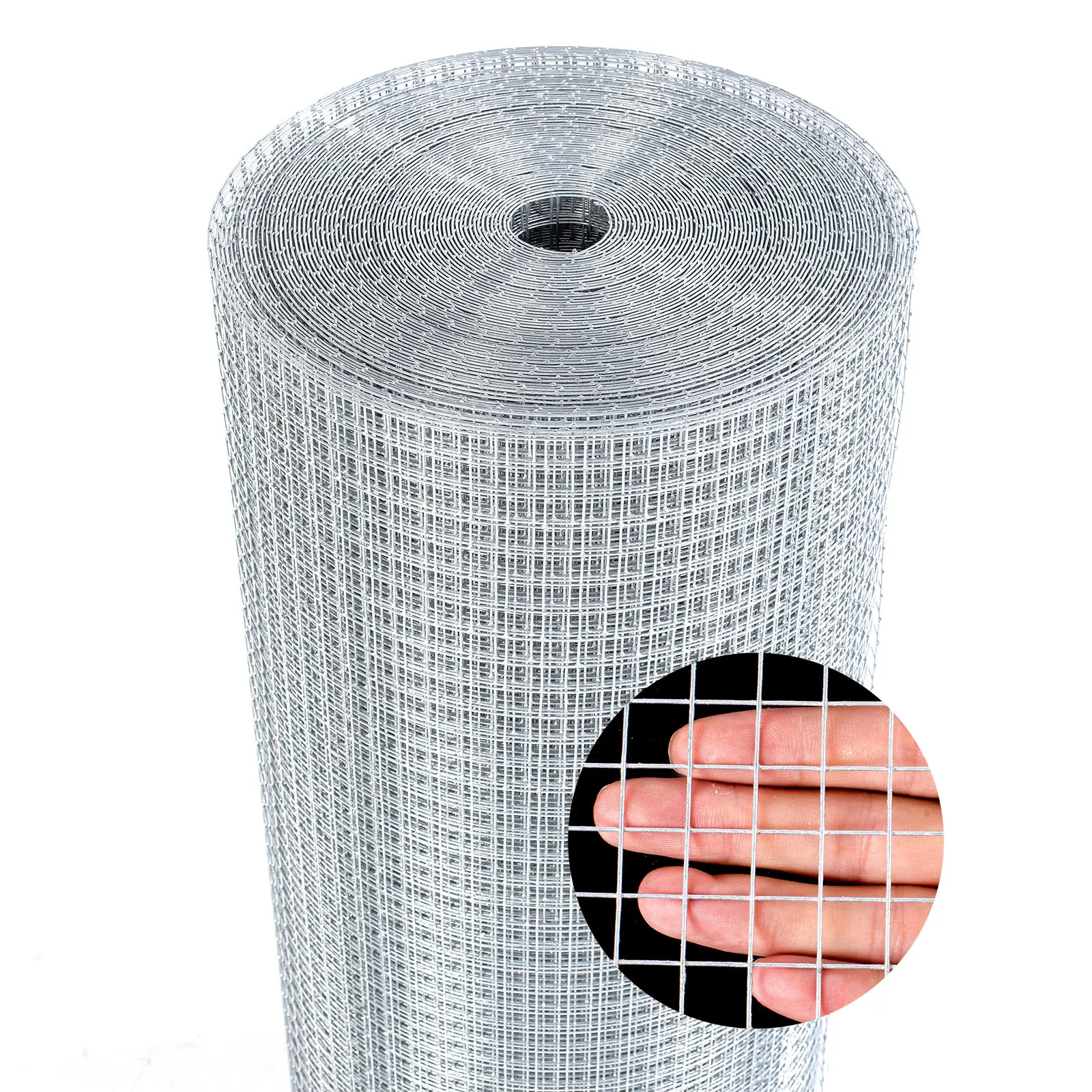 Hardware Cloth, Double-Layer Hot-Dip Galvanizing After Welding, Chicken Wire Fence Garden Tree Guard Poultry Netting