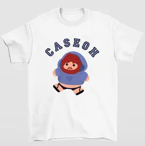 Caseoh Plush Kawaii Chibi Graphic Tee Streamer Aesthetic Fan Unisex Shirt