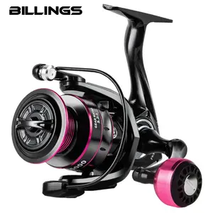 Billings Fk Series Spinning Fishing Reel, 5.2:1 Gear Ratio 26lb Max Drag Metal Rocker & Spool for Saltwater Freshwater Fishing, Outdoor Fishing Accessories, Fishing Equipment, Fishing Tackle