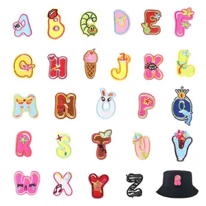 10pcs Colorful Embroidered Patches DIY for Clothes Hats Bags, Vintage Sew-on Badges for Repair or Decoration