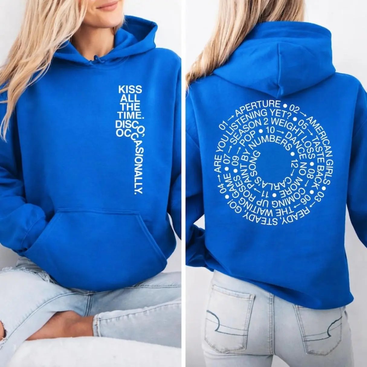 Kiss All The Time Disco Occasionally Album Hoodie