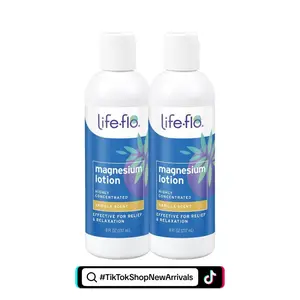Magnesium Lotion Twin Pack – Luxe Vanilla Relief Magnesium Lotion Twin Pack – Luxe Vanilla Relief
