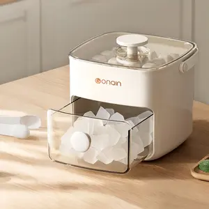 48-compartment upgraded and thickened food-grade PP ice-making box set, home one-piece press demolding large-capacity durable low-temperature resistant freezer box