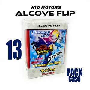 Ultra Pro Pokemon Kanto Alcove Click Deckbox with 13 POKEMON Random Packs