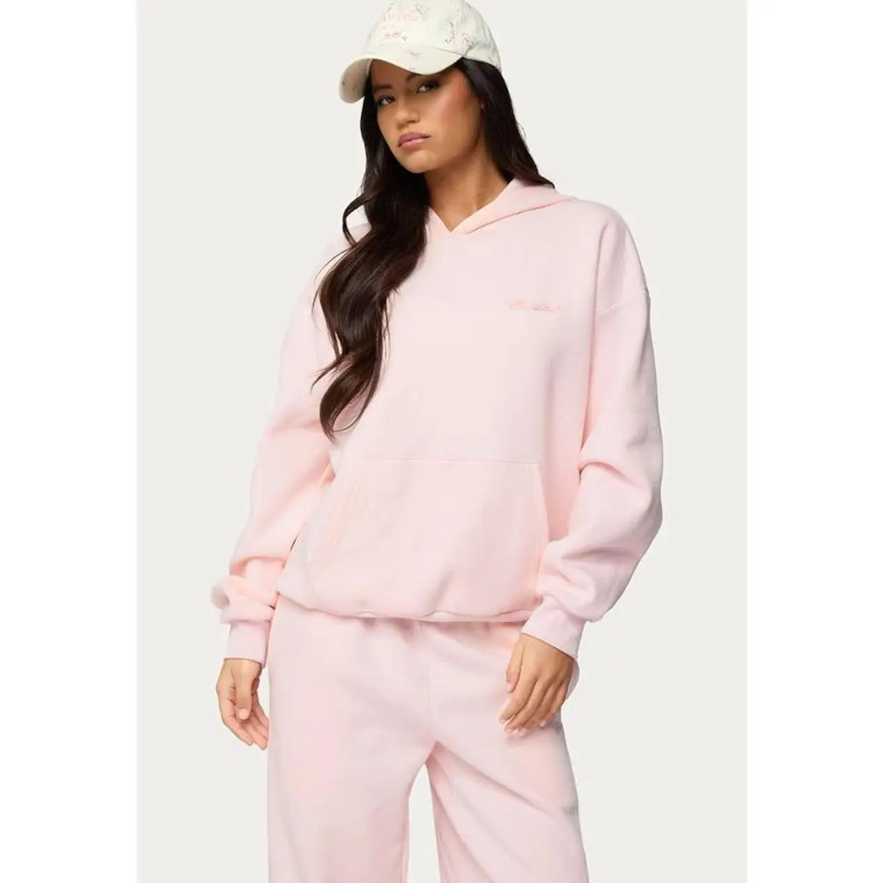 EDIKTED Basic Girl Oversized Edikted Hoodie