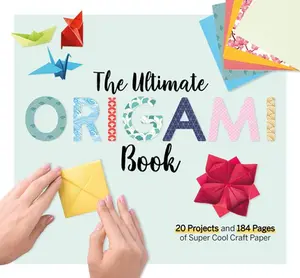 USED-The Ultimate Origami Book: 20 Projects and 90+ Pages of Super Cool Craft Paper by Larousse (Paperback)