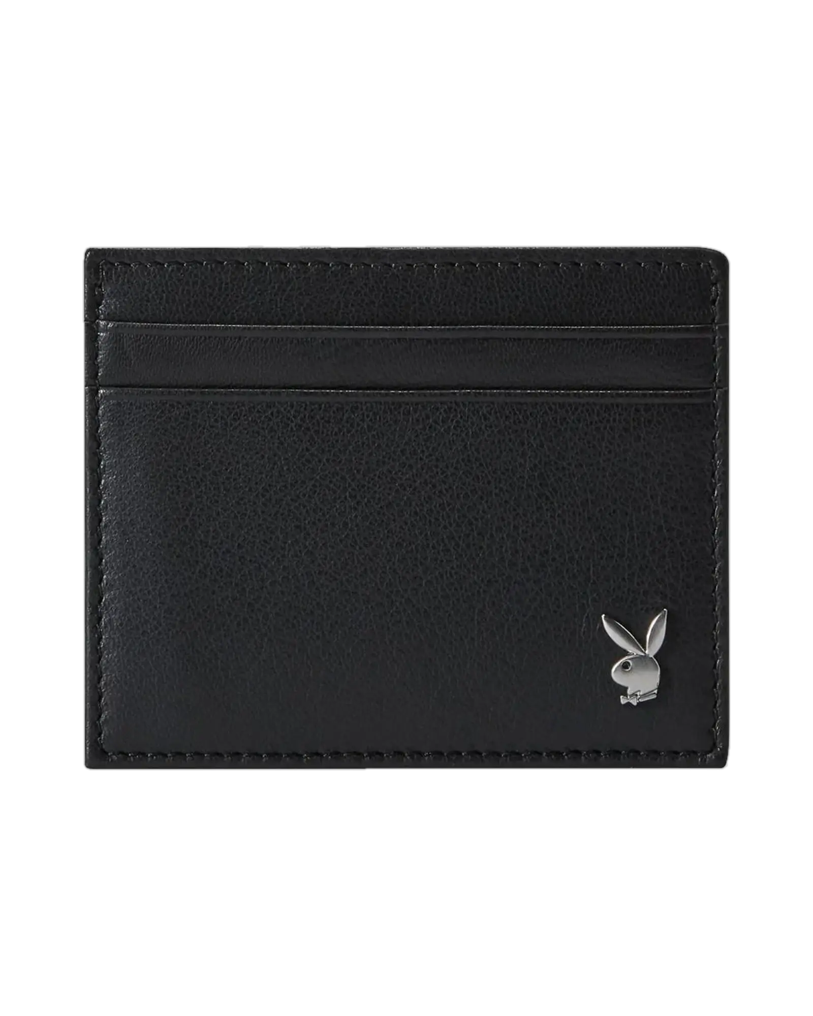 Playboy Men's Milled Front Pocket Wallet
